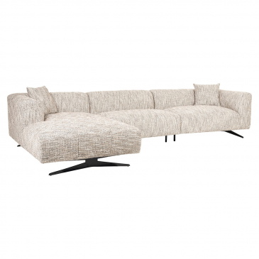 Richmond Hoekbank Hoxton Trendy Naturel Links