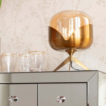 Kare Design Tafellamp Golden Goblet Goud