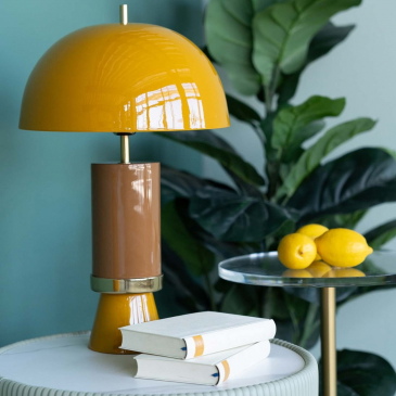 Kare Design Tafellamp Josy Geel
