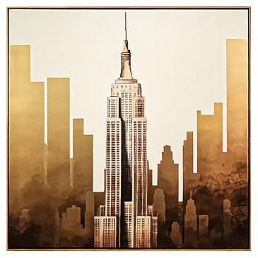 Richmond Wall Art Empire Goud
