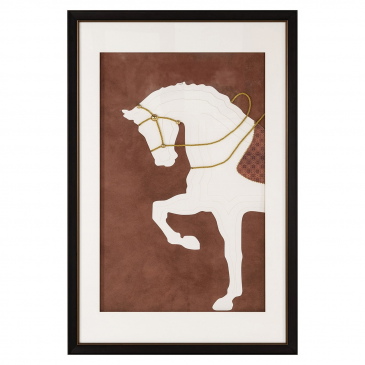 Richmond Wanddecoratie Blazer Bruin 80x120cm