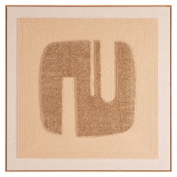 Richmond Wanddecoratie Seda Goud 100x100cm