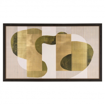 Richmond Wanddecoratie Joylin Groen 145x85cm