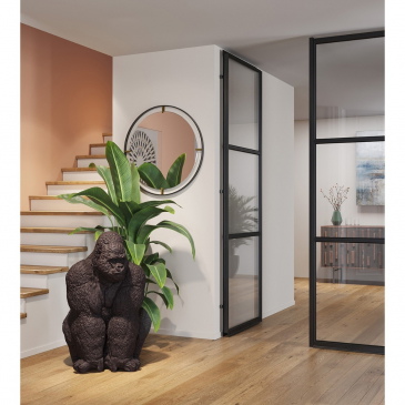 Kare Design Beeld Gorilla Front XXL 107cm