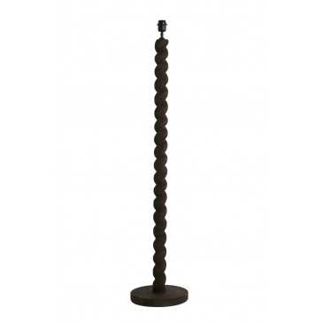 Light & Living Vloerlamp Nanno Donkerbruin