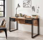 Bureau Cosmo Siesta Melamine Atlantic Pine Zwart