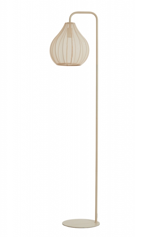 Light & Living Vloerlamp Elati Zand 156cm