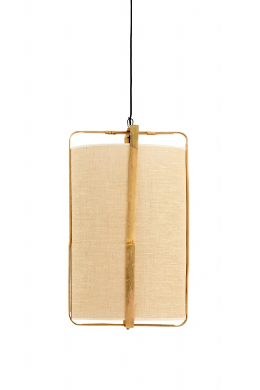 Light & Living Hanglamp Sendai Zand Ø37cm