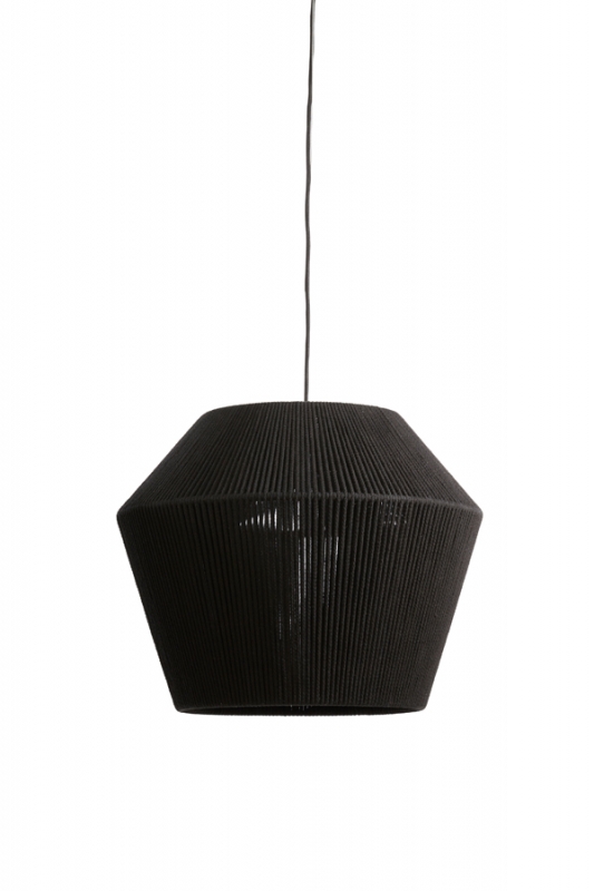 Light & Living Hanglamp Agaro Zwart Ø53cm