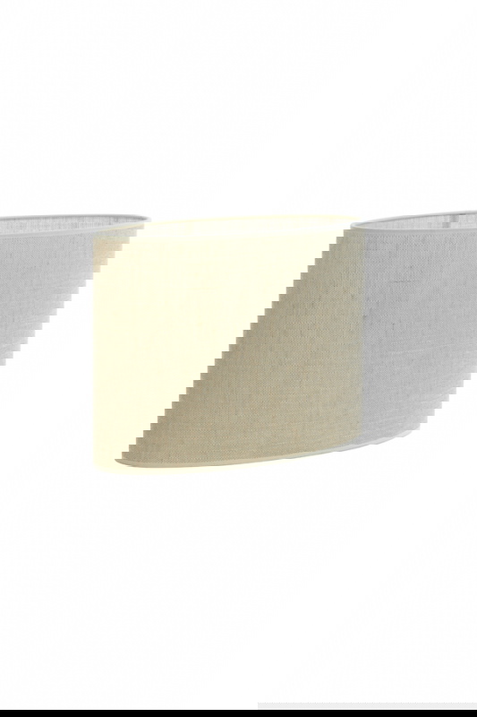 Light & Living Lampenkap Sendai Ovaal Zand 38x17x28cm