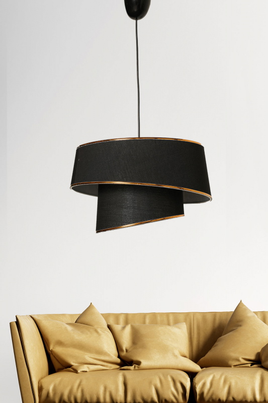 Hanglamp Barette Zwart