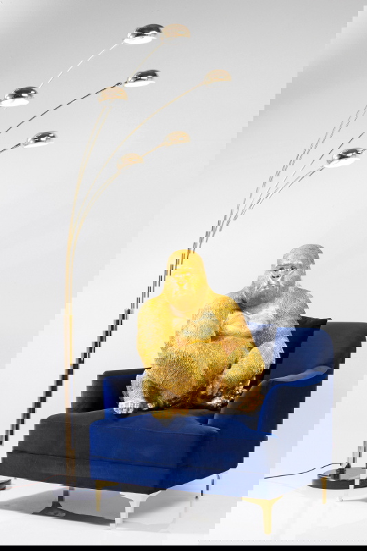 Kare Design Beeld Gorilla Side Goud XL