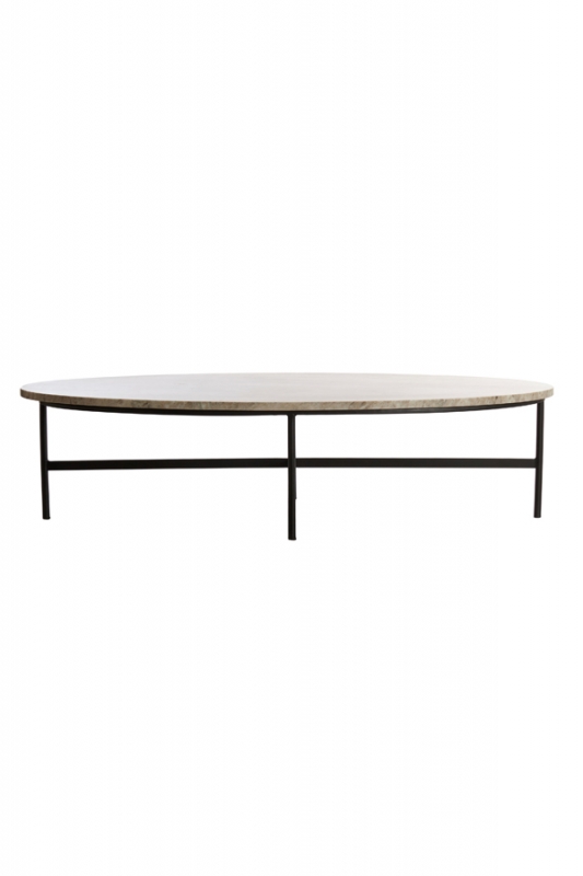 Light & Living Salontafel Loes Marmer Bruin 140cm