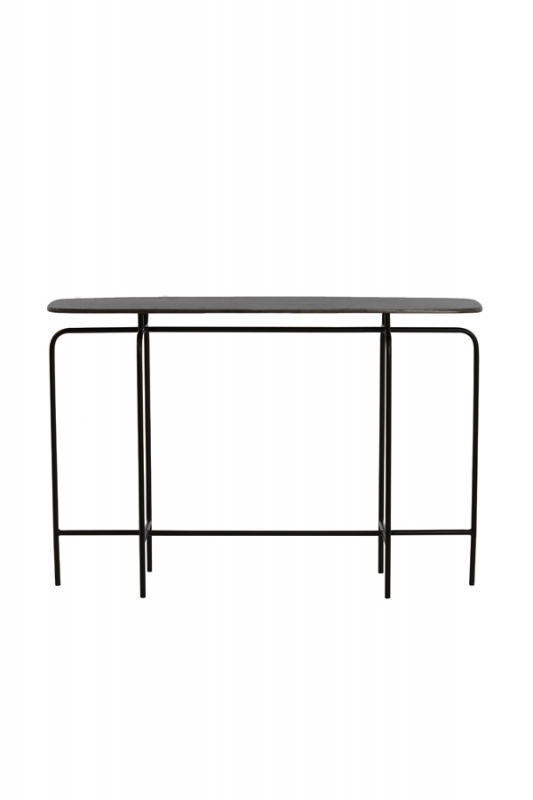 Light & Living Sidetable Zapala Zwart 120cm