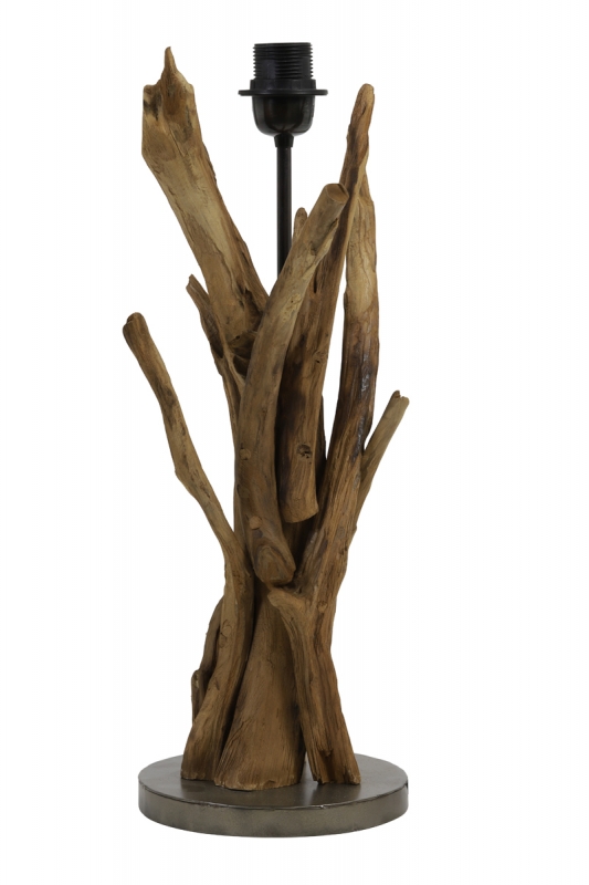 Light & Living Lampvoet Bluma Naturel Bruin 50cm