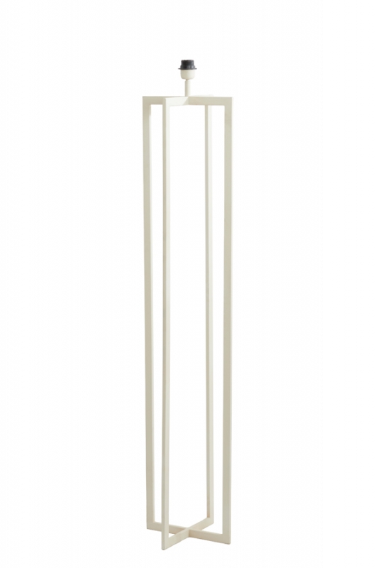 Light & Living Vloerlamp Mace Crème 140cm