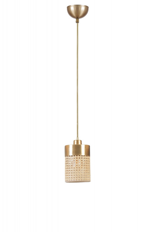 Hanglamp Zeus Rotan Goud