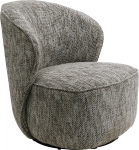 Kare Design Draaifauteuil Ellie Grijs