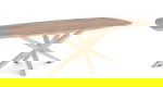 Eettafel Vero Deens Ovaal Naturel Eiken 240x100cm - Giga Meubel