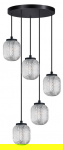 Hanglamp Kristel 5-Lichts Getrapt - Giga Meubel