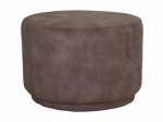 HSM Collection Poef Otto Taupe Ø55cm