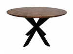 HSM Collection Eettafel Mozaiek Mango Naturel Ø120cm