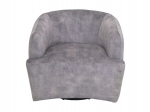 HSM Collection Draaifauteuil Adore Dolfijn Grijs