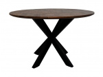 HSM Collection Eettafel Mozaiek Mango Naturel Ø120cm