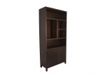 HSM Collection Wandkast Teak Fineer Bruin 5 Vakken L