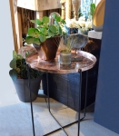 Lesli Living Bijzettafel Oud Koper Ø60x75cm