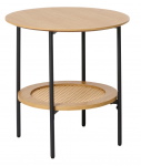 Nachtkastje Pensacola Naturel Ø50cm - Giga Living