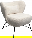 Kare Design Fauteuil Jacky Teddy Wit