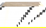 Eettafel Wiska Keramiek Bruin Aberta 140cm - Giga Living