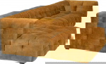 Kare Design Hoekbank Salamanca Velvet Oker Links