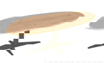 Eettafel Jaro Leaf Naturel Eiken 250x115cm - Giga Meubel