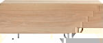 Kare Design Dressoir Concertina Naturel 186cm