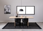 Eettafel Loeck Rechthoek MDF Lichtbruin 220cm - Giga Living