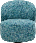 Kare Design Draaifauteuil Ellie Lichtblauw