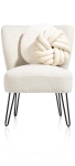 Coco Maison Fauteuil Maud Crème