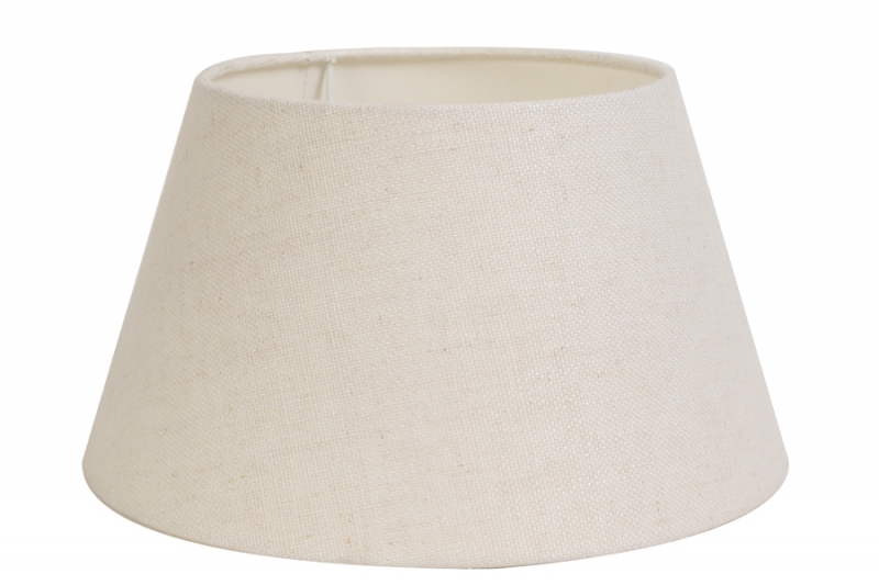 Light & Living Lampenkap Livigno Drum Eiwit 50x40x27cm