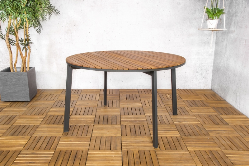 SenS-Line Tuintafel Dexter Rond Acacia FSC 100%