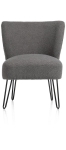 Coco Maison Fauteuil Maud Antraciet