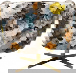 Kare Design Draaifauteuil Peony Flower