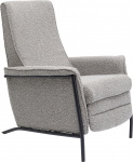 Kare Design Relaxfauteuil Lazy Grijs