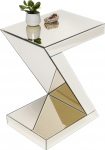 Kare Design Bijzettafel Luxury Z Champagne