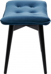 Kare Design Voetenbank Vicky Velvet Petrol