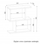 Bijzettafel Karinus Wit