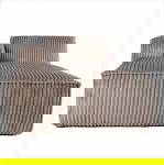 PTMD Bank Animo Element Chaise Longue Links Taupe