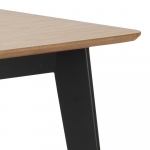 Eettafel Levi Rechthoek MDF Naturel 120cm - Giga Living