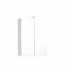 Spiegelkast Line Melamine Wit 60x67cm